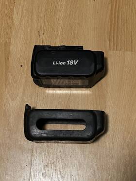Eyfb50 Panasonic Battery 18v 5.0ah Li-ion Genuine Oem With Protective Cover