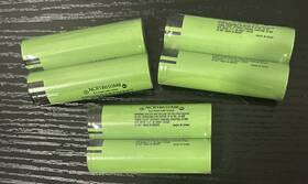 Ncr18650b Panasonic Lot Of 3 Sealed Li-ion Mh12210 Battery Individual Cell