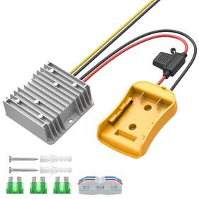 Plantpalgear 797457493492 Step Down Converter 20v To 12v Compatible With Dewalt Battery Dc Voltage