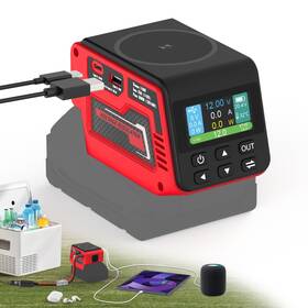 Plantpalgear 797457493652 300w Power Voltage Regulator Compatible With Milwaukee 18v Battery 1v-30v Vo