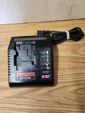 Porter-cable 041771840761 Genuine Oem 18 Volt Lithium-ion Rapid Battery Fast Charger Pcxmvc