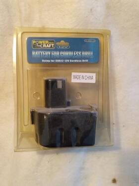 Power Pro Cdd12 Craft Battery 12 Volt Cordless Drill Sd34