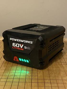 Lb60a02pw Powerworks 60v 5ah Battery Lb60a02pw Powerworks 60v 5ah Battery