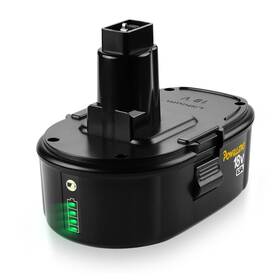 Powilling 192589970871 Innovation 6.5ah Lithium-ion Replacement Battery For Dewalt 18v Xrp Ni-cad Ba