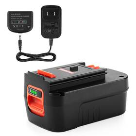 Powilling 192589971021 6.0ah 18v Lithium Hpb18 Battery Compatible With Black And Decker Hpb18-