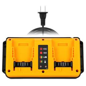 Qsdxnydc 768330828878 Charger Station Dual Port For Dewalt 20v Max Battery Tools Chargers Replacem