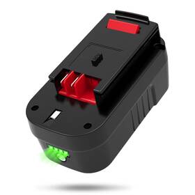 Qwenoer 639394549477 18v 6.0h Replacement For Black And Decker Battery 244760-00 Hpb18 Ba