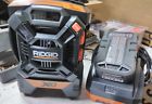 R86092-r84084-r840086 Ridgid Radio With Battery And Charger