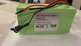 T-24100 Ransyri 24v 10ah Universal Power Pack Rechargeable Battery With 29.4v 2a Adapter 15a