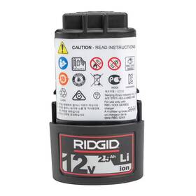 Ridgid 313091169106 12 Volt Advanced Lithium Ion Rechargeable Battery Pex One Press Tools
