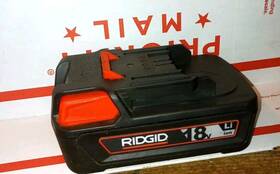 Rb-1825 Ridgid 56513 18v 2.5 Ah Advanced Li-ion Battery- Well Maintained Pre-owned