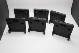 Ridgid 6x R18 Th Black 6 Pack 18v Battery Mounts / Hangers Holders - Made In Usa