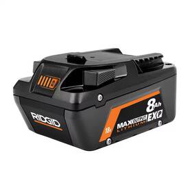 Ridgid 744110357448 18v 8 Ah Max Output Exp Lithium Ion Battery