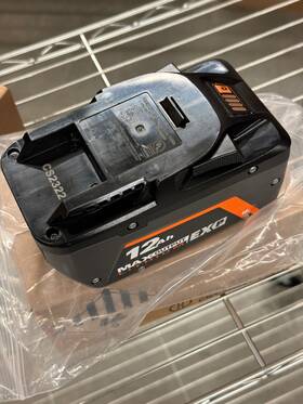 Ac840120 Ridgid 18v 12.0 Ah Max Output Exp Lithium-ion Battery