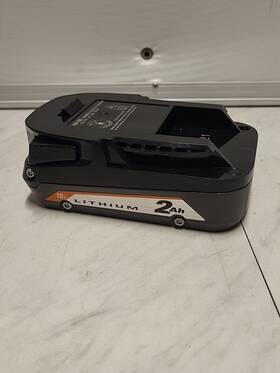 Cs2121 Ridgid 18v 2ah Lithium-ion Battery - Will Not Charge