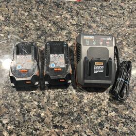 Ridgid Cs2e21 2 Rigid Octane 3ah Lithium Ion Battery Plus Charger
