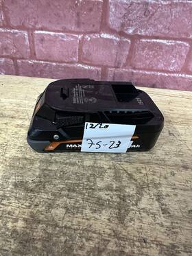 Ridgid R840041 18v 4ah Exp Max Output Lithium Battery Used