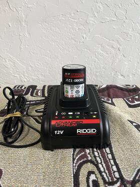 Rbc-121 Ridgid Li-ion Advanced Lithium 12v Charger Tested And Battery