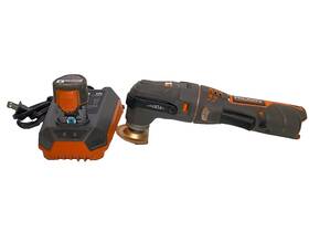 R8223406 Ridgid Tools R8223500 12v Jobmax Multi-tool And Attachment 1 Battery Charger
