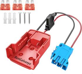 Rungalvanyx 726084489615 Battery Adapter 18v For Power Wheel Compatible With Mil.waukee W