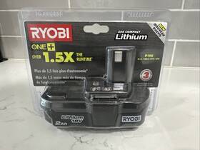P106k Ryobi 033287173358 One 18v Lithium-ion Starter Kit 2ah 1.5x Runtime