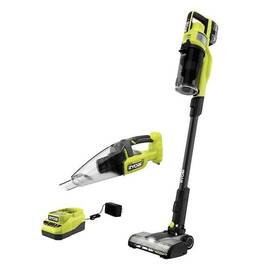 Ryobi 033287221684 One Hp 18v Brushless Cordless Pet Stick Vacuum Cleaner Kit With Battery Charger