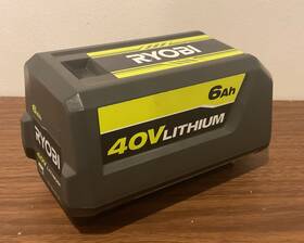 Ryobi 0p4065vnm Genuine 40v 6ah Lithium Battery