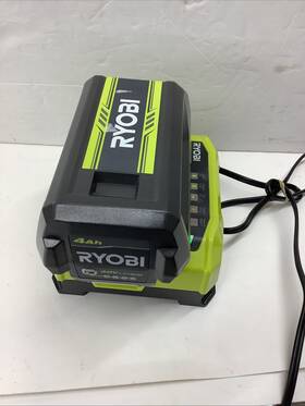 10875 Ryobi 40v Battery And Charger 10875 Ryobi 40v Battery And Charger