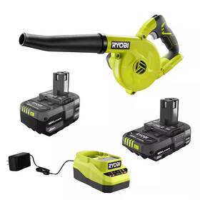 Ryobi 313039393358 One 18v Lithium-ion Kit With 2.0 Ah And 4.0 Batteries Charger