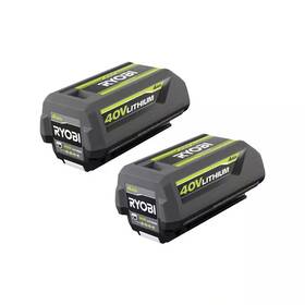 Ryobi 313098448495 40v Lithium-ion 4 Ah High Capacity Battery 2-pack