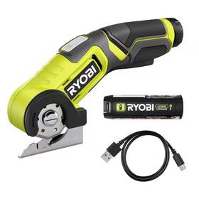 Ryobi 313112434428 Usb Lithium Power Cutter Kit With 2.0 Ah Battery And Charging Cable