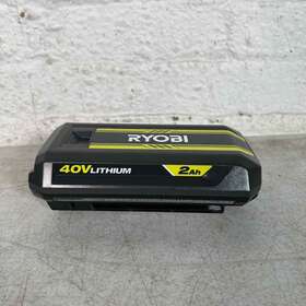 40204a Ryobi 40-volt Lithium-ion 2.0 Ah Battery 40204a Ryobi 40-volt Lithium-ion 2.0 Ah Battery
