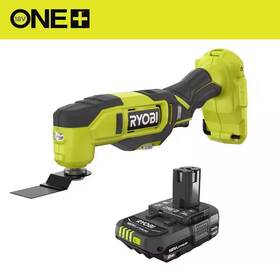 Ryobi 445048038043 One 18v Cordless Multi-tool With 2.0 Ah Lithium-ion Battery