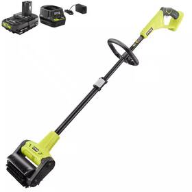 Ryobi 705353368370 One 18v Cordless Battery Outdoor Patio Sweeper With 2.0 Ah And Charger
