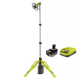Ryobi 744110356939 Hybrid Tri-power Tripod Light With One 18v High Performance Starter Kit 6