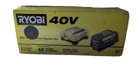 Ryobi 744759852397 40v Lithium-ion 6.0 Ah Battery And Rapid Charger Starter Kit