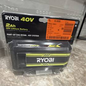 9644070020a Ryobi 40v Lithium-ion 2ah Power Tool Battery Black