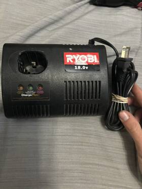 G0501 Ryobi 18v Lithium Battery Charge Plus 60 Hz 80 W Tested
