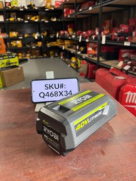 Op40404a1 Ryobi 40v 4ah Battery Pack Q468x34