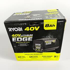 Op40806ta1 Ryobi Edge 40v 8ah Lithium-ion High Performance Battery New