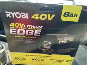 Ryobi Op4o8o6ta1 Authentic-ryobi 40v 8ah High Performance Edge Battery Op40406tai New In Box