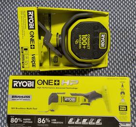 Pblmt51b Ryobi 18v Multi Tool Only And Bluetooth Speaker Bundle Pblmt51b Ryobi 18v Multi Tool Only And Bluetooth Speaker Bundle