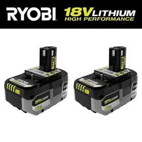 Pbp2007 Ryobi Genuine 2pack One 18v 6ah High Performance Hp Batteries New Sealed