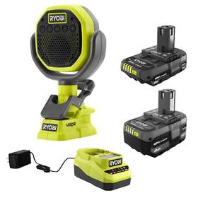 Pcl615b-psk106sb Ryobi One 18v Lithium-ion 4.0 Ah Battery 2.0 And Charger Kit With