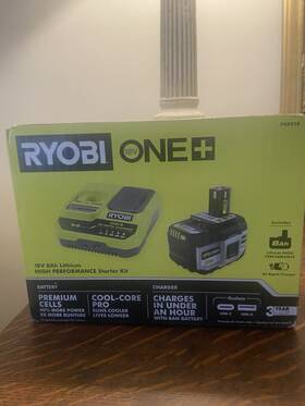 Ryobi Psk018 8ah One High Performance Starter Kit