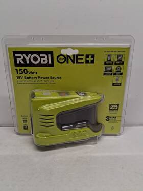 Rgi150bg Ryobi New / Unopened 150-watt Power Source 18v -