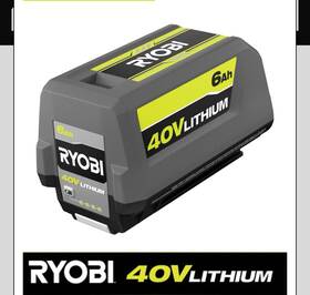 Ryobi Ryob40v6ah Ryobi-40v-6 Ah Battery-new-4ov 6ah Lithium Battery For 40v Tools