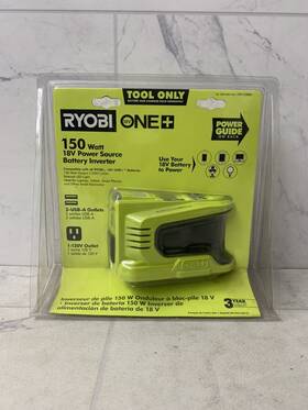 1004-088-560 Ryobi Tools 150-watt Power Source For One 18v Battery Tool Only Po1017232