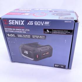 Senix B60x6 X6 60 Volt Max 6 Ah Lithium-ion Battery