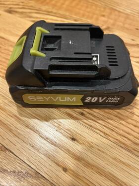 Bmtc212011 Seyvum 20v 2.0 Ah Batteries And Charger 2 Pack Of